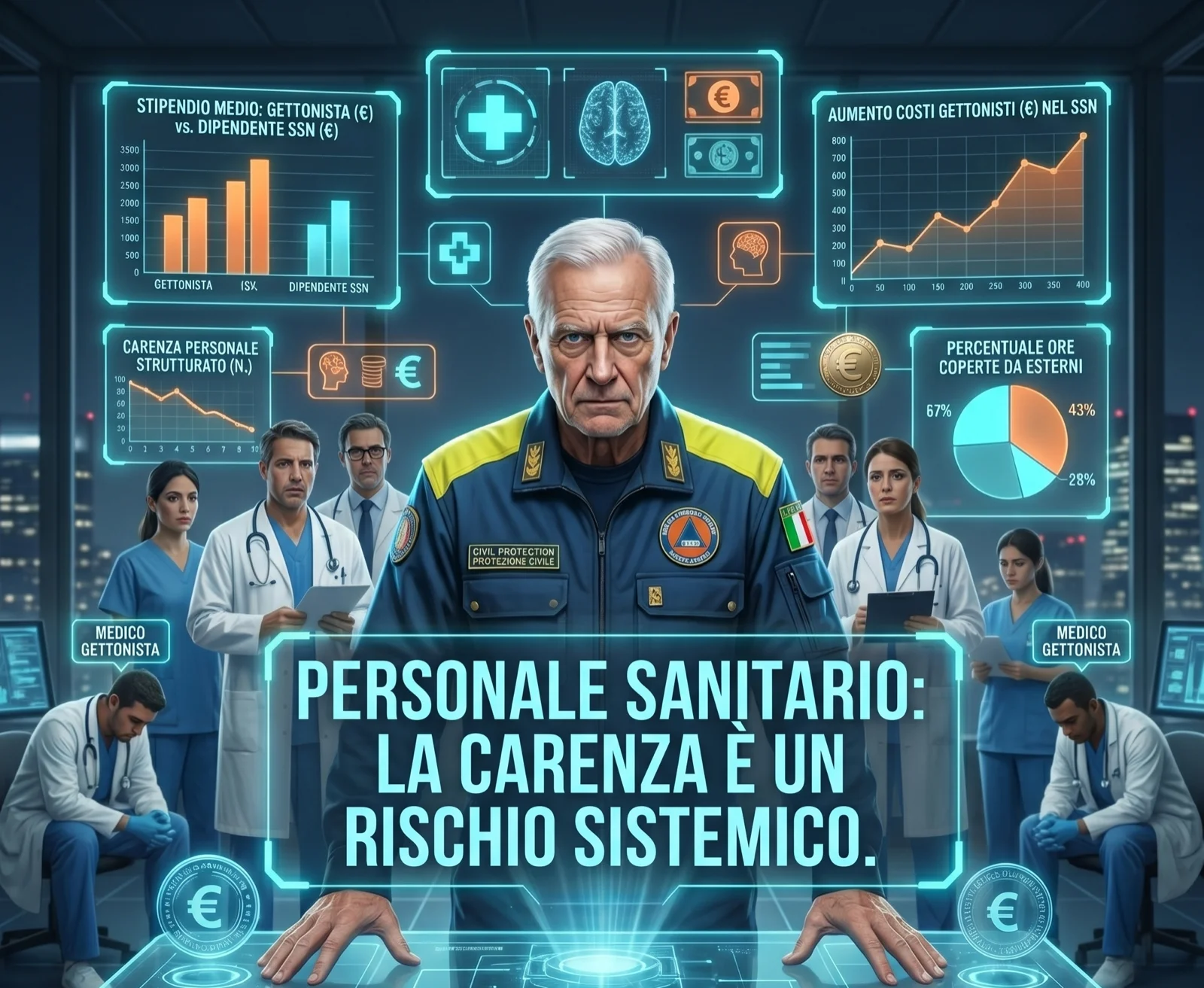 Medici gettonisti, Bertolaso e SSN: il fact check