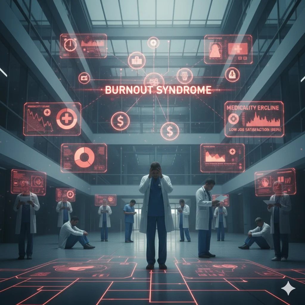 Burnout ospedaliero predittori organizzativi